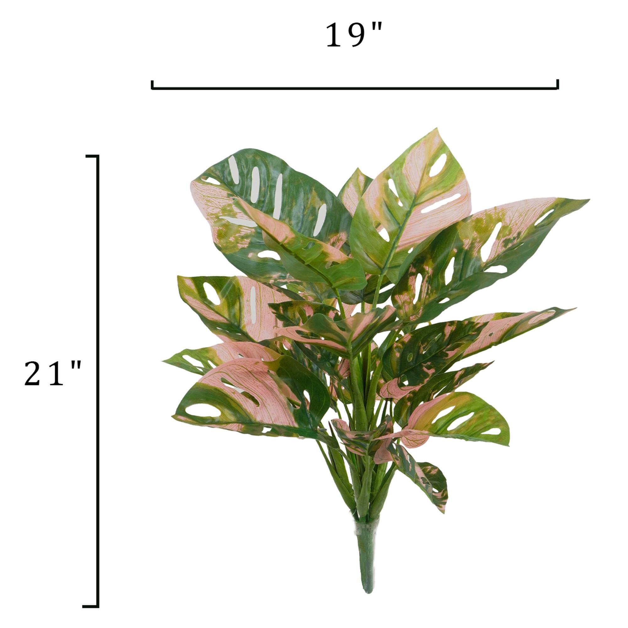 21" Green Monstera Bush by Ashland®
